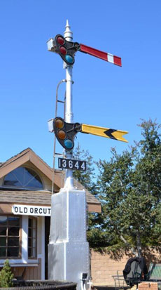 Ed Morse semaphore signal photo