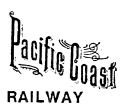 Pacific Coast Rwy logo