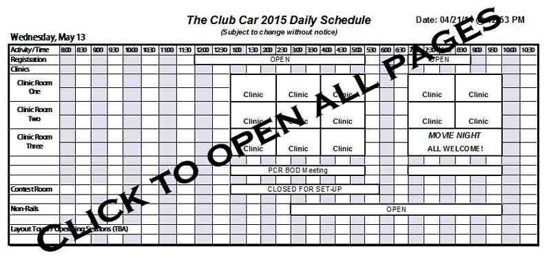 Daily Schedule PDF image