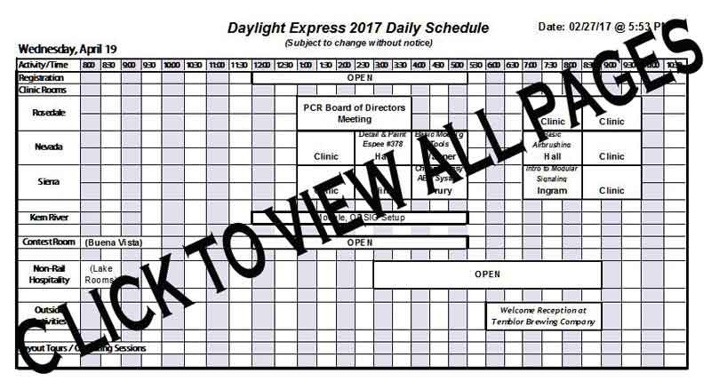 Daily Schedule PDF image
