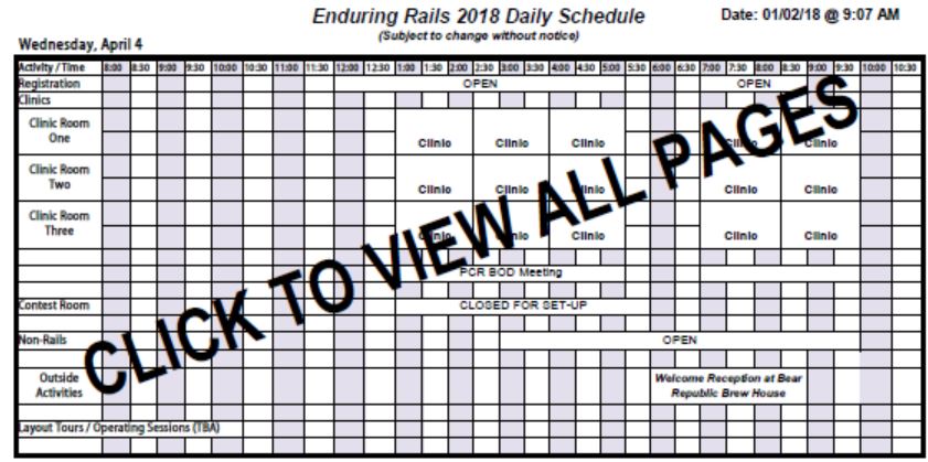 Daily Schedule PDF image