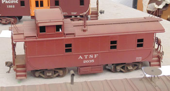 John Houlihan's Max Gray O Scale Caboose